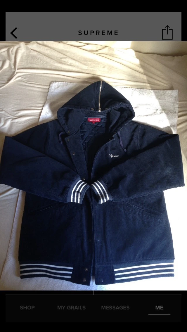 supreme corduroy hoodie