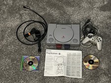 PLAYSTATION 1 scph-7501 Original Spyro Vigilante 8 Lot With Manual Video PS1