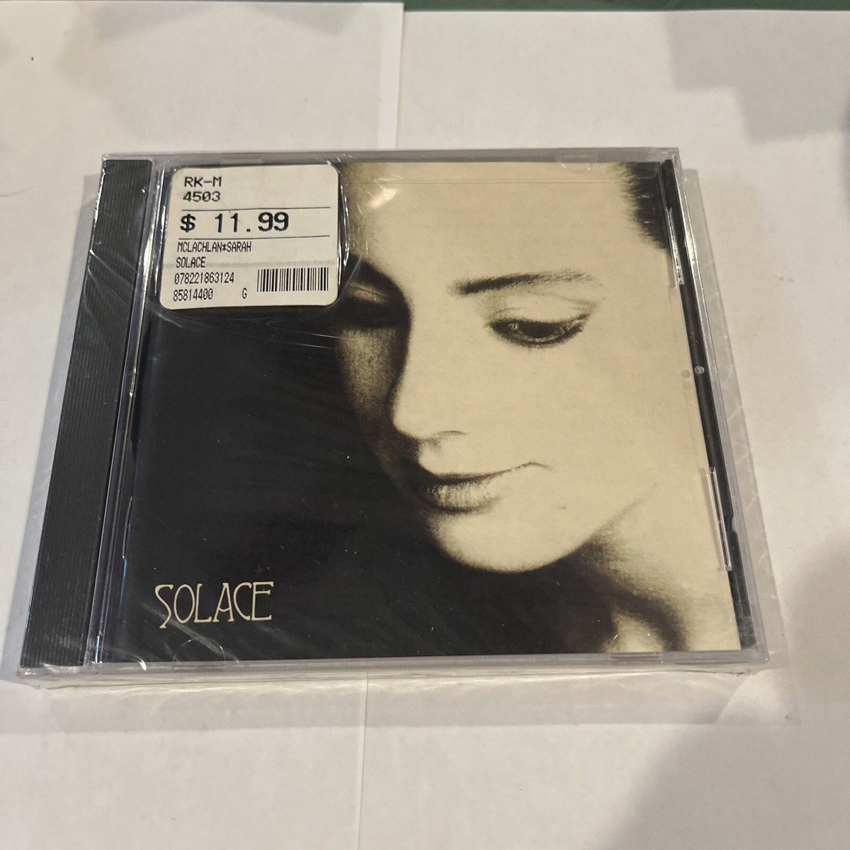 Solace by Sarah McLachlan (CD, 1992) Still Sealed! 78221863124| eBay