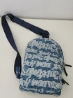 SS22 Supreme Fat Tip Jacquard Denim Sac à bandoulière Bleu Épaule Fesses 5L