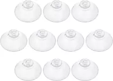 10 Pack Suction Cups 1.8 Inch, Small Rubber Suction Cups for Home Kitchen Bathro