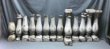 VTG Architectural Lot 15 Salvage Chunky 5X22 Shabby Balusters Old Chic 1184-23B