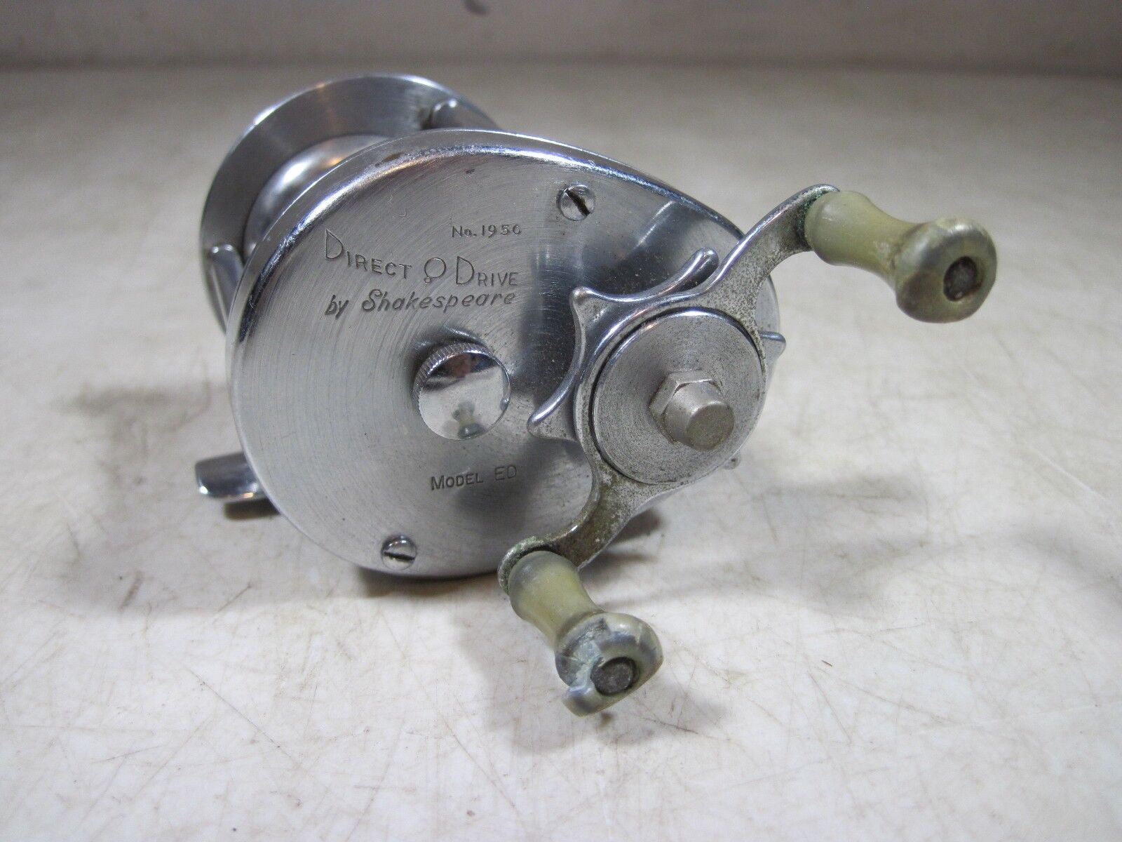 Vintage Antique Shakespeare #1950 Direct O Drive Model ED Fishing Reel USA