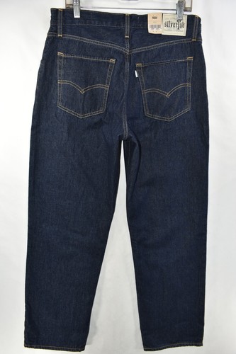 New Levi's Silvertab 94 Baggy Dark Blue Jeans Womens Size 31x31 - Bild 6 von 10