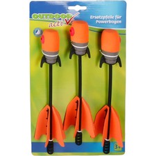 Outdoor active Ersatzpfeile f&uuml;r Powerbogen, 3 St&uuml;ck