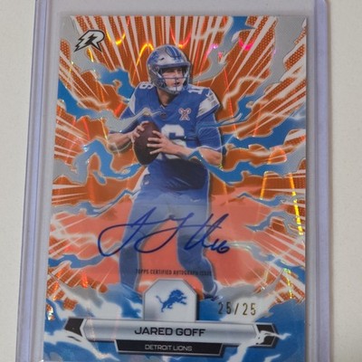 Topps Jared Goff Auto #31 Detroit Lions Serial Numbered 25/25 (2026)