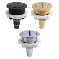 Bathroom Toilet Flush Valve Push Button Replacement for Dual Flush Tanks
