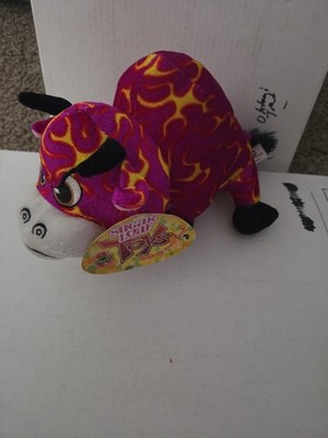Vintage Sugar Loaf Plush Stuffed Rare Purple Bull NEW WITH TAGS 2014
