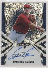 2019 Leaf Flash Blue 15/50 Cameron Cannon #BA-CC2 Auto 0ko