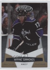 2010-11 Certified Platinum Gold 4/25 Wayne Simmonds #69 1p0
