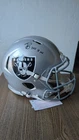 Jack Bech Signed Authentic Raider Helmet W/ Inscription Fanatics Auth Small Mark