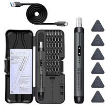 Electric Screwdriver Set Precision Power Tool Kit Rechargeable Wireless Mini Sma