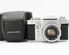 TOPCON RE SUPER SLR Film Camera RE Auto-Topcor 58mm f/1.8 Lens JAPAN