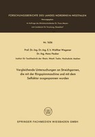 Vergleichende Untersuchungen An Streichgarnen, Die Mit Der Ringspinnmaschine Und