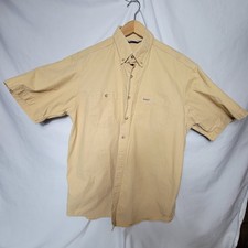 Vintage Carhartt Shirt Mens Rugged Outdoor Wear USA button up Est. L or XL Pics