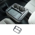 Wood Grain Center Console Gear Shift Panel Cover Trim For Hyundai Ioniq 5 2025 +
