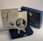 2014 - USA - $1 - Silver Eagle (Walking Liberty) - 1 troy Oz sliver - PROOF