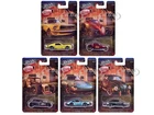 Box Damaged "VINTAGE CLUB" 5 PIECE SET H "SILVER" SERIES HOT WHEELS HRT81-956H