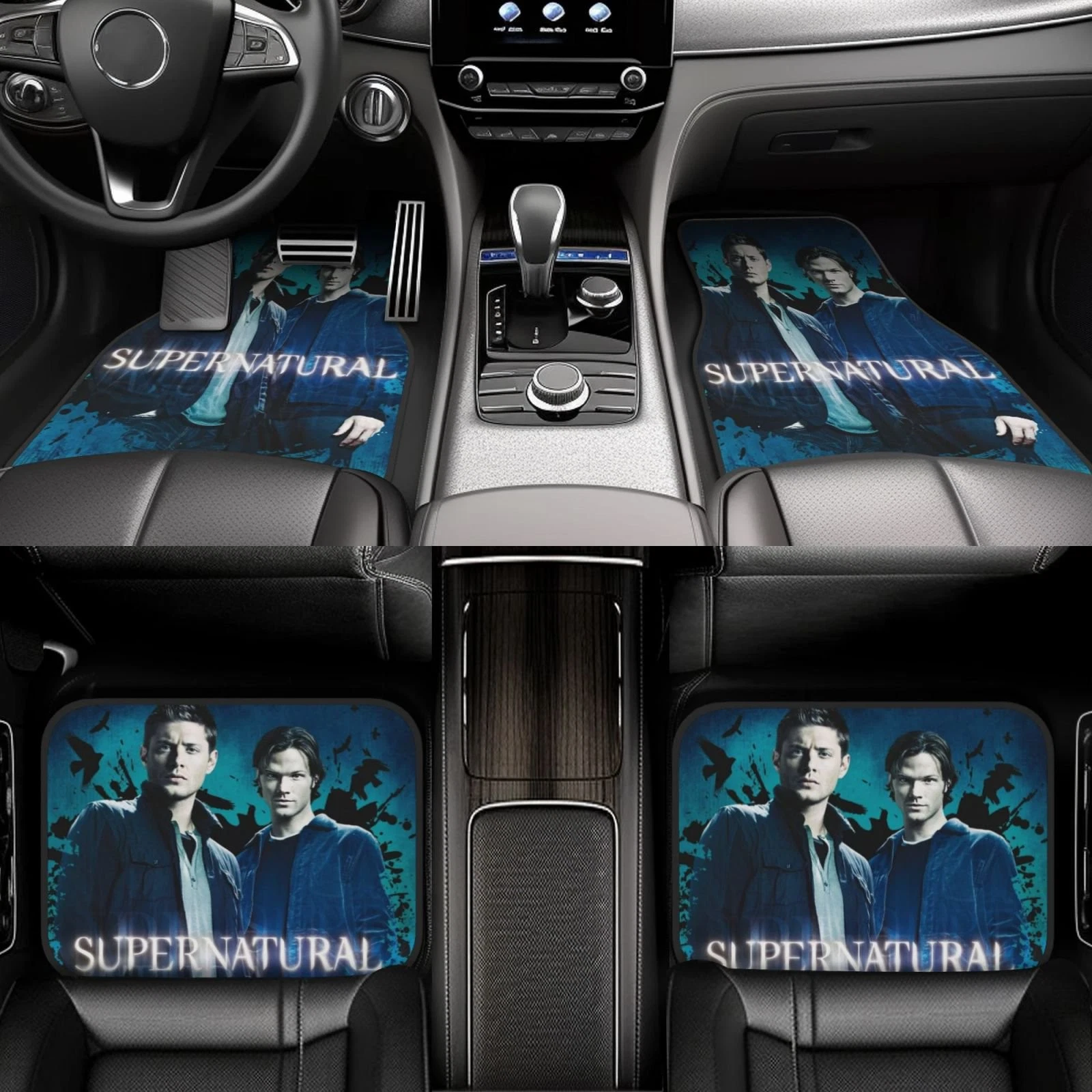 Car Floor Mat Set Supernatural