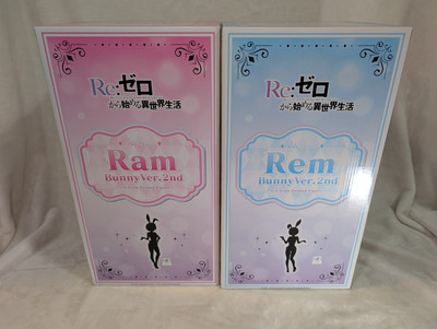 FREEing Re:Zero Starting Life in Another World Ram + Rem Bunny Ver 2nd 1/4 