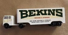 Vintage Ralstoy Bekins Moving and Storage Cast Semi Private Label Grand Forks ND