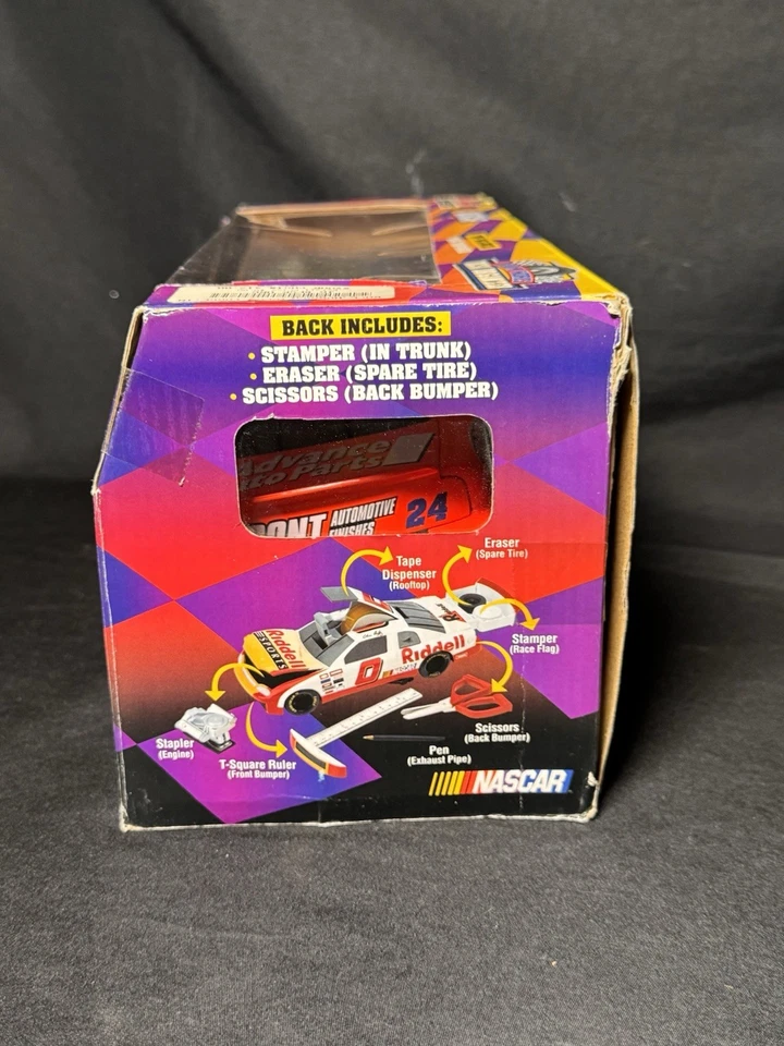 Raro Nuevo En Caja Riddell Jeff Gordon #24 Organizador Escritorio Coche Foto 4 de 4