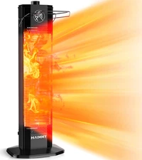 Outdoor Electric Patio Heater,  27- Inch Outdoor Electric Patio Heater, 1200W In