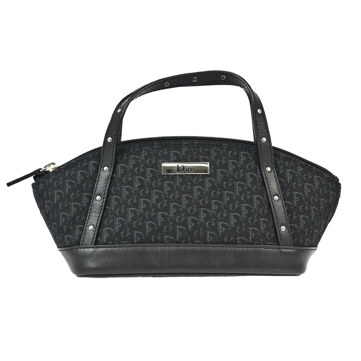 Sac à main trotteur Christian Dior noir street chic MC0073 114288