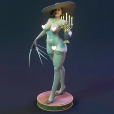 1/10 Lady Dimitrescu NSFW Unpatinte FANTASY female FIGURINE 1:10 tor 2021
