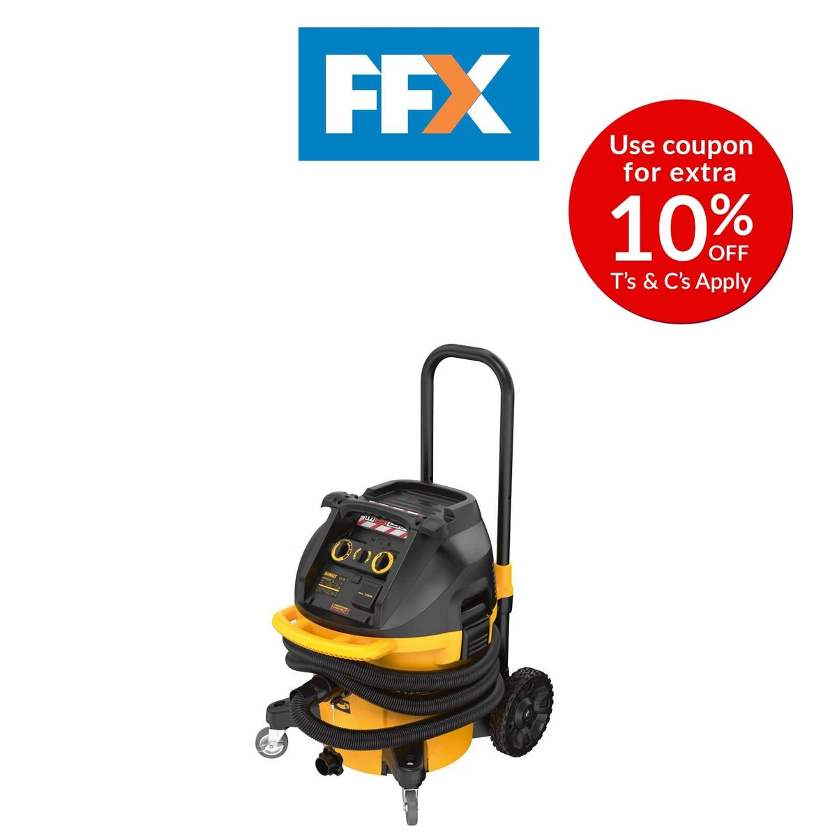 Dewalt dust 2024 extractor 110v