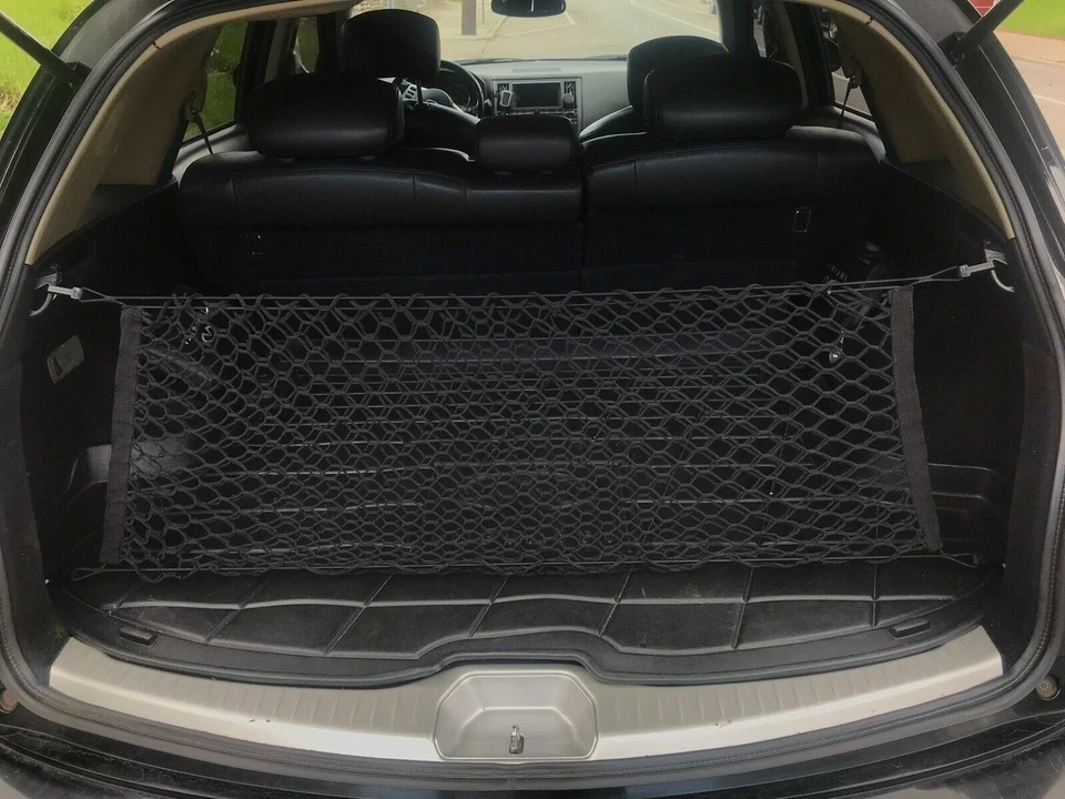 Red de carga estilo sobre maletero trasero para Infiniti FX35 FX37 FX45 FX50 2003-2013 Foto 2 de 4