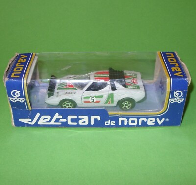 Jet Car de Norev / 863 Lancia Stratos Alitalia / Originalverpackt