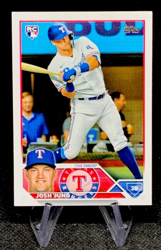 2023 Topps Base Josh Jung #529 RC Texas Rangers
