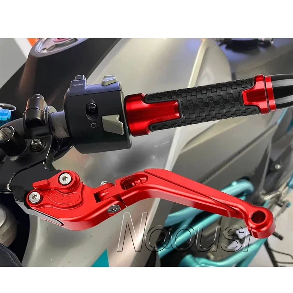 Empuñaduras de aluminio CNC para SUZUKI HAYABUSA GSX1300R extremos palancas de embrague de freno Foto 4 de 4