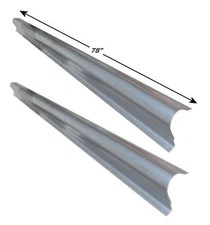 Rocker Panels Slip On Pontiac Montana Chevy Venture 1997-2005 Stamped