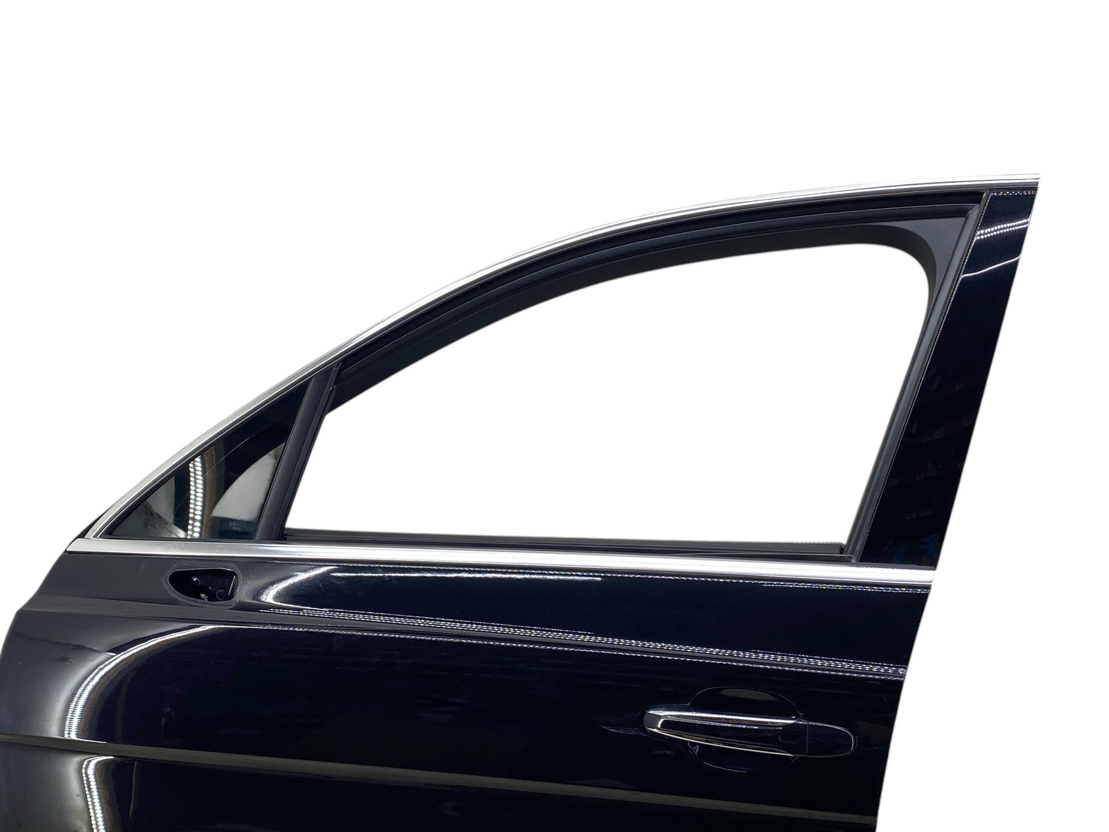2016-2020 BENTLEY BENTAYGA OEM FRONT LEFT DRIVER DOOR SHELL ONYX BLACK W/ HANDLE