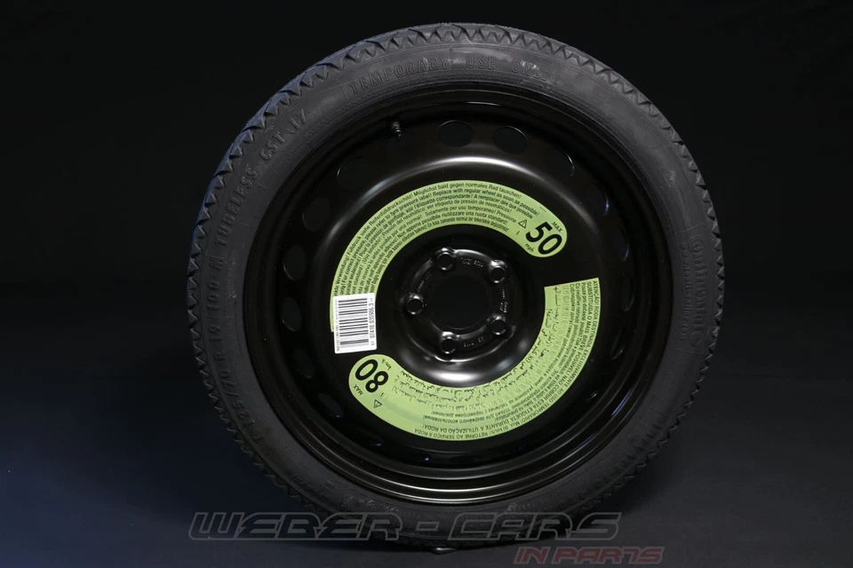 8K0601027F Ersatzrad Reserverad Notrad Stahlfelge Audi A4 8K A5 125 70 R19 4515 - Bild 2 von 4