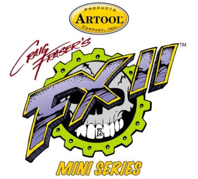 Iwata Artool Freehand Airbrush Templates Craig Fraser FX II Mini Series Set of 6