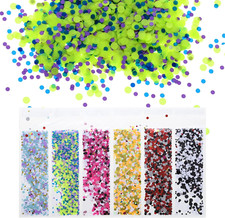 Holographic Chunky Glitters, 6 Colors Chunky Glitters Resin Epoxy Accessories Cr