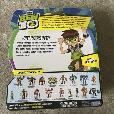 Jet Pack Ben Action Figure Ben 10 Cartoon Network 76171 Playmates 