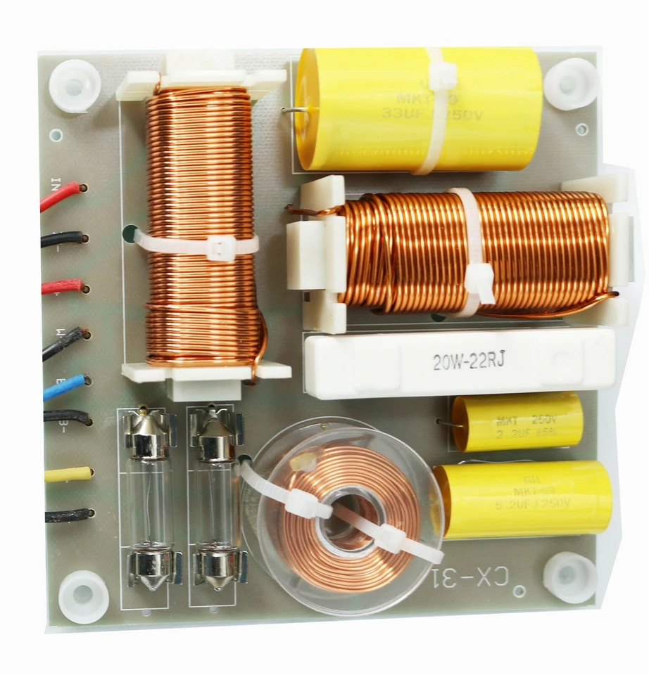 2x EMB CX-31 Altavoz de repuesto Crossover 2500W Funciona con todas las principales marcas Foto 2 de 4