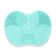 Silicon Makeup Brush Cleaning Mat Portable(Green,Pink)