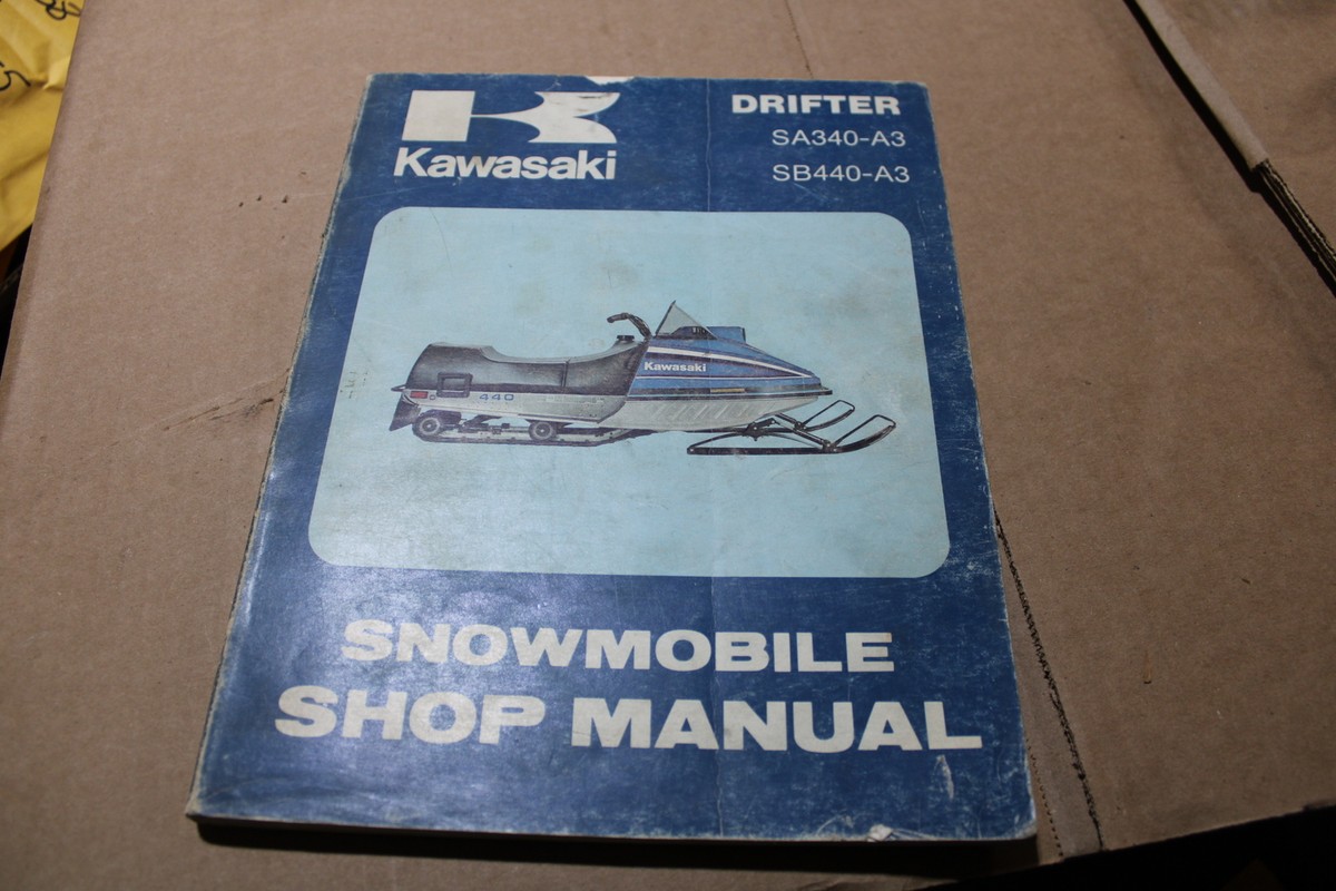1979 KAWASAKI SA340 SB440 DRIFTER OEM SERVICE REPAIR MANUAL 99963