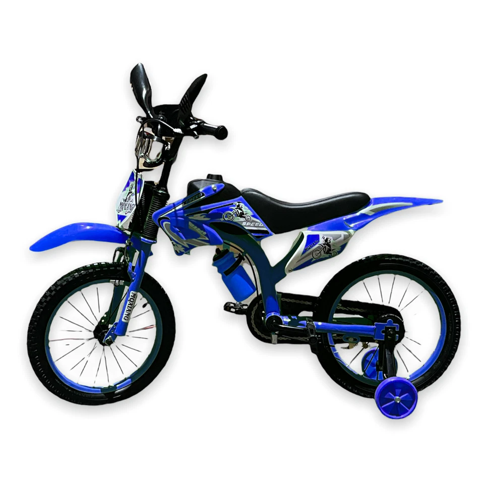 CHILDRENS KIDS MOTO BIKE BICYCLE REMOVABLE STABILISER 12 INCH 2 TO 3 MOTORCROSS - Image 2 of 2