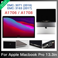For Macbook Pro A1706/A1708 3163/3164/3071/2978 LCD Display Assembly Replacement