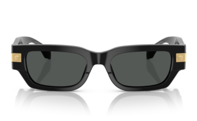 Versace VE4465F GB1/87 Black/Dark Grey Rectangular Women display picture 3
