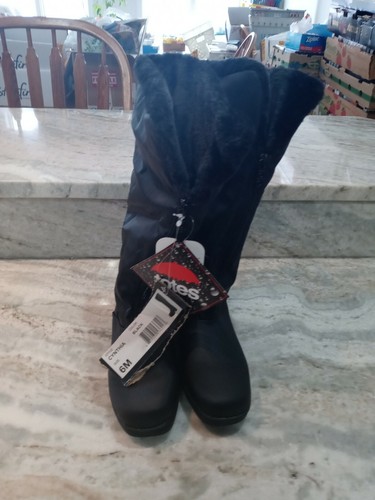 Size 6 Totes Black Boots | eBay