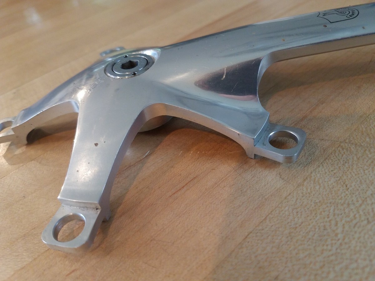 Pédalier CAMPAGNOLO Croce d'Aune B040 52/42 172.5 mm Époque C-Record - Équipements vélos