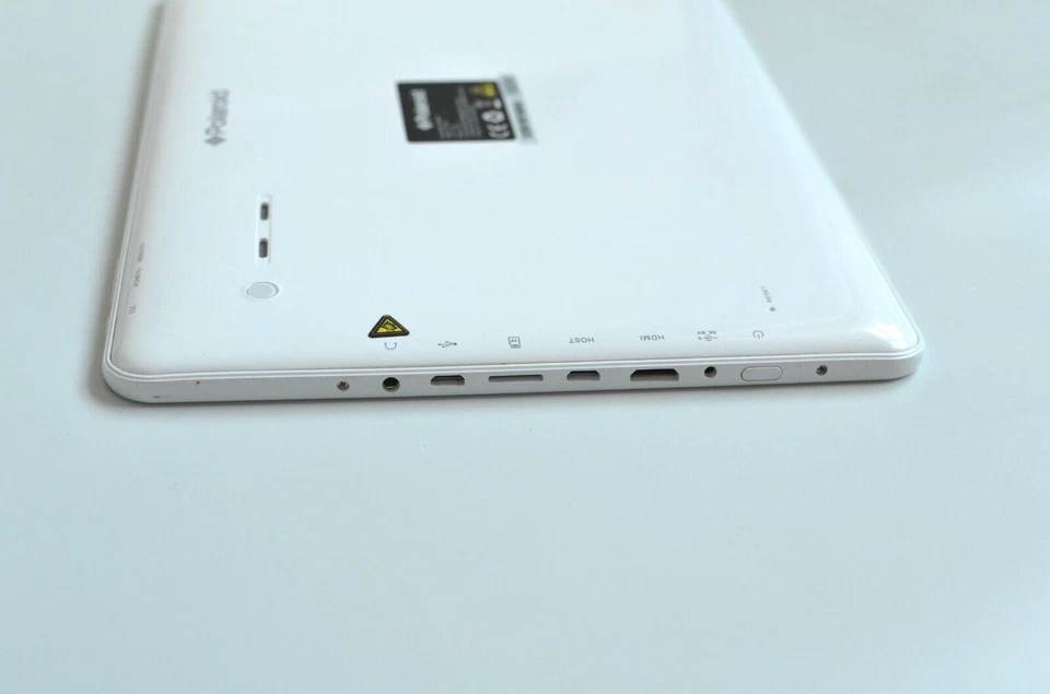 Polaroid MIDC010PR001 Tablet PC WLAN 10.Zoll Android in weiß - Bild 4 von 4