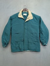 Vintage LL Bean Jacket Mens Large Green Maine Warden's Parka Gore-Tex Thinsulate
